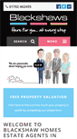 Mobile Screenshot of blackshawhomes.co.uk